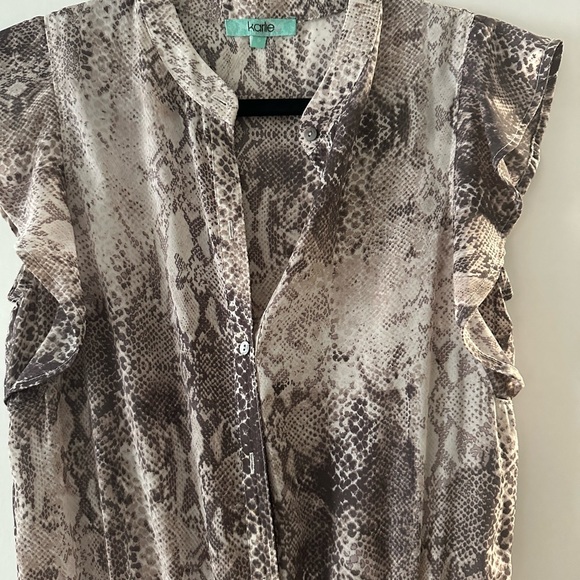 Karlie snake print romper - Picture 3 of 9